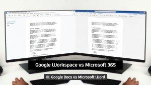 III. Google Dokumenty (Docs) vs Microsoft Word