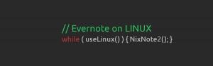 NixNote2 = Evernote pro Linux